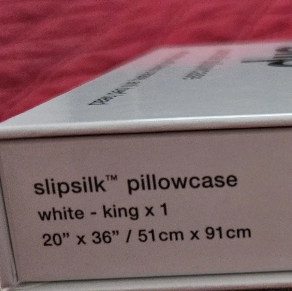 Slip Silk Pillowcase - Elegant White - Picture 5 of 5